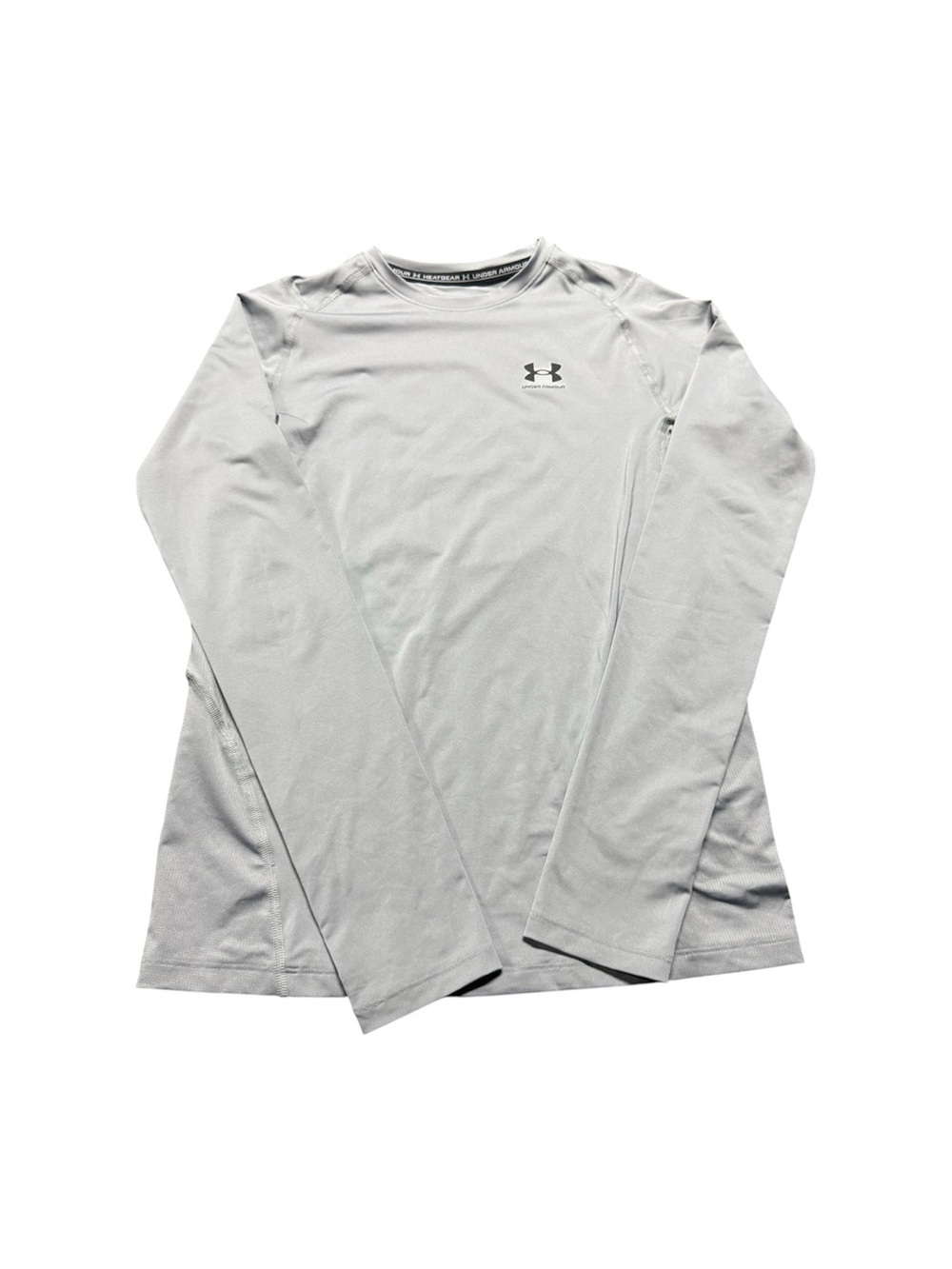 Under Armour HeatGear Youth YXL Gray Long Sleeve Athletic Shirt